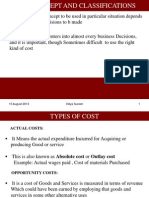 Types of Cost