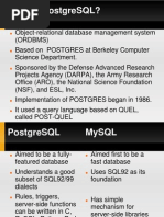 What Is Postgresql?