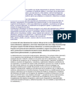 La Bromatología Es La Disciplina Científica Que Estudia Integralmente Los Alimentos