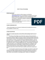 Theory of Knowledge- DP - Scope and Pacing 20113-2015