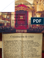 Constituciones de 1823 Hasta 1833