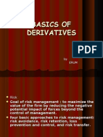 Bacics of Derivatives