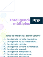 3 Inteligencias múltiples