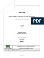 Calculo Termico Sala 72-ER-001 - Rev - A PDF