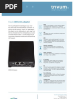 Trivum IR-RS232 Adaptor