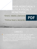 Politica Monetaria y Demanda Agregada