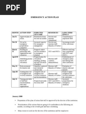 Emergency Action Plan