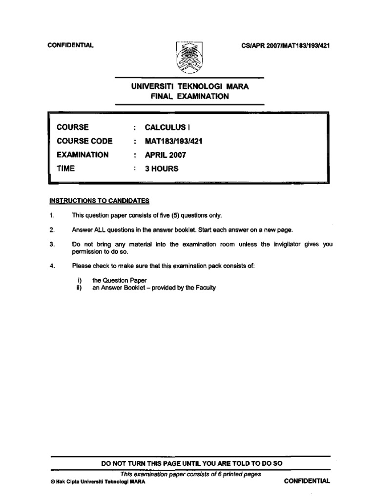 07apr Mat183 Mat193 Mat421 | PDF | Volume | Mathematical Objects