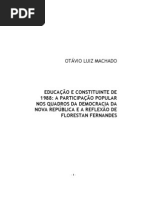 Livro Sobre Florestan Fernandes