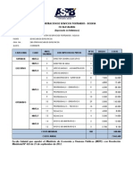 Escala Salarial ASP B 2012