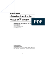 handbook of medications