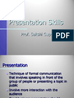 Presentation Skills Class 1&2