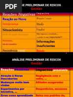 Analise Preliminar de Riscos