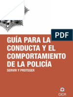 Guía para La Conducta y El Comportamiento de La Policia PDF