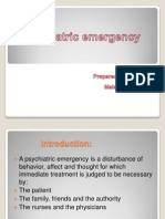 Psychiatric Emergency