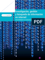 Investigación, gestión y búsqueda de información en internet