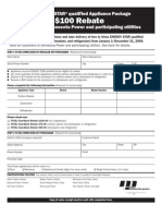 Rebate Applicance Package 2009