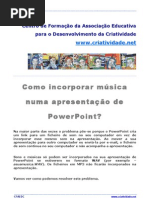 Tutorial Inserir Música no Powerpoint