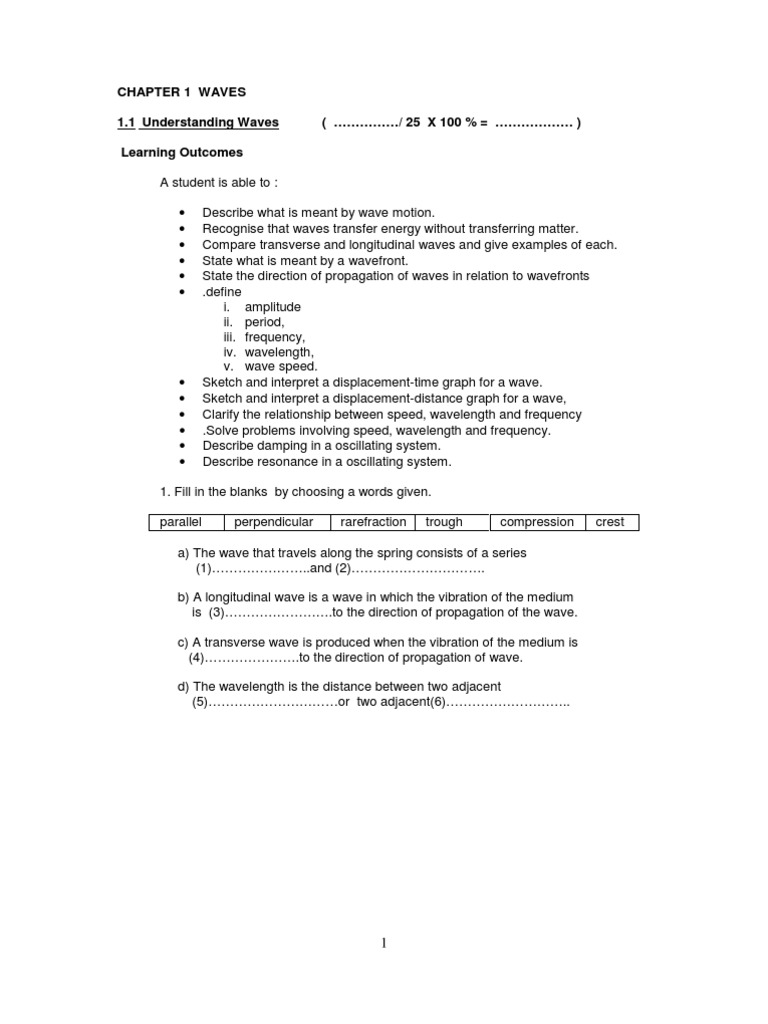 F5 CH 1 Student | PDF | Science & Mathematics