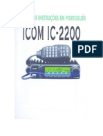 Manual Icom IC2200H - Ptbr