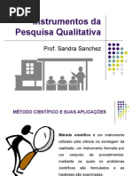 Instrumentos Da Pesquisa Qualitativa