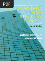 Download Analisa Matriks Untuk Struktur Rangka Wiliam Weaver  Gere by odjan21_691446 SN160657344 doc pdf