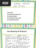 Download Al-quran Tafsir Dan TaWil by nurhayatika SN16066438 doc pdf
