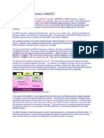 MOS Field Effect Transistor or MOSFET