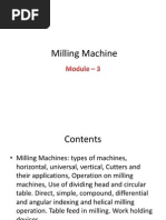 Milling Machine