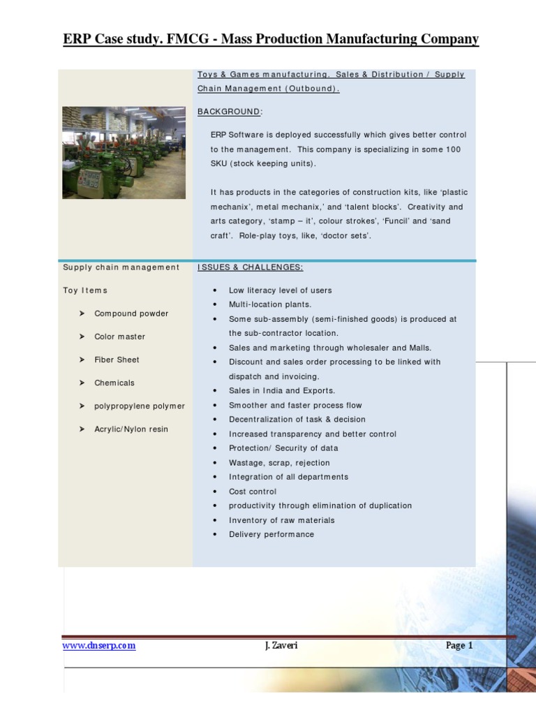 Sap sd case study picture