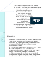 Autópsia Psicológica e Psicossocial Sobre Suicídio de Idosos: Abordagem Metodológica