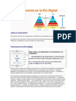 4 Taxonomía en La Era Digital