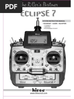 Download Hitec Eclipse 7 Transmitter Manual by donnlee SN16070675 doc pdf