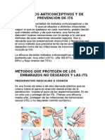 Metodos Anticonceptivos y de Prevención de Its