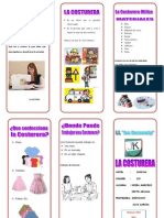Triptico La Costurera PDF