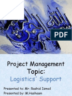 Logistic's Support by M.hashaam