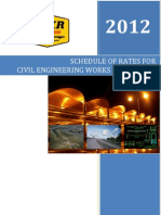 SOR Civil Engineering Works 2012