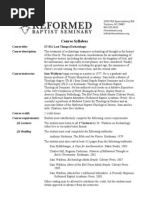 ST 811 Last Things Syllabus (2013-14)