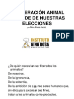 Nina Rosa Jacob - Liberación Animal Depende de Nuestras Elecciones