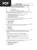 Question Paper Marketing Management (MB221) : January 2004: Section A: Basic Concepts (30 Marks)