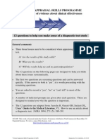 CASP Diagnostic Appraisal Checklist 14oct10