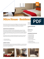 Mitre House - Residence: Type of Rooms