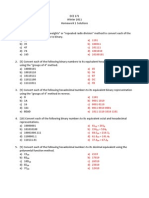 Homework Solutions 1