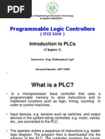 Programmable Logic Controllers: Introduction To Plcs