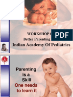 Indian Academy of Pediatrics: Workshop On
