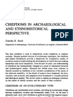22294 Timothy Earle Chiefdoms in Archeological and Ethnohistorical Perspective