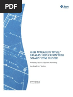 High Availability MySQL Database Replication With Solaris Zone Cluster