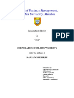 School of Business Management, NMIMS University, Mumbai: Sustainability Report On "GSK