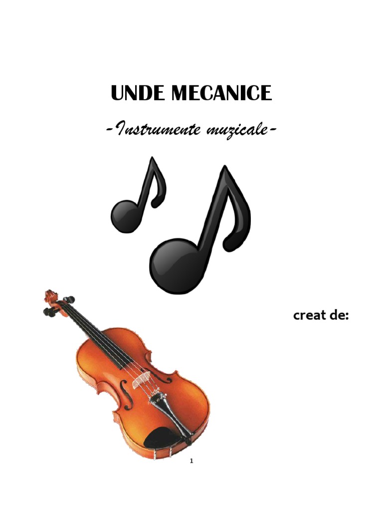 Unde Mecanice  PDF