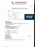 2002 Economics Paper 1 Marking Scheme